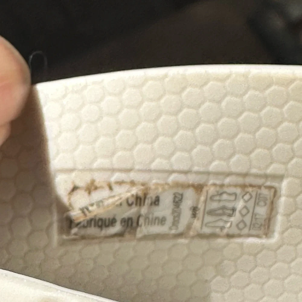 CROCS Iconic Comfort White Perforated Loafers - Picture 3 of 8